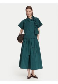 Weekend Max Mara Spódnica midi Alpaca 2625106041 Zielony ciemny Regular Fit. Kolor: zielony. Materiał: syntetyk #3