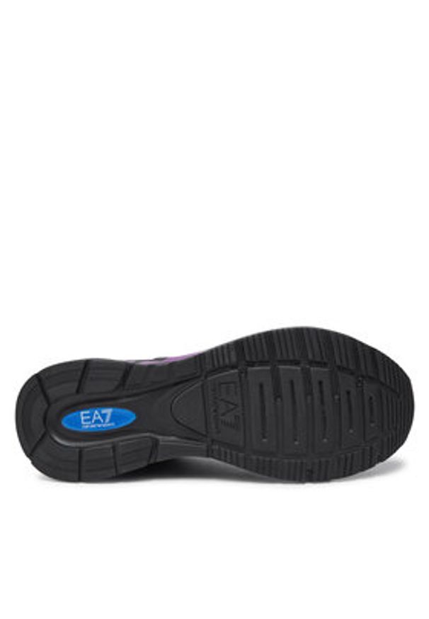 EA7 Emporio Armani Sneakersy X8X094 XK239 U031 Czarny. Kolor: czarny. Materiał: materiał