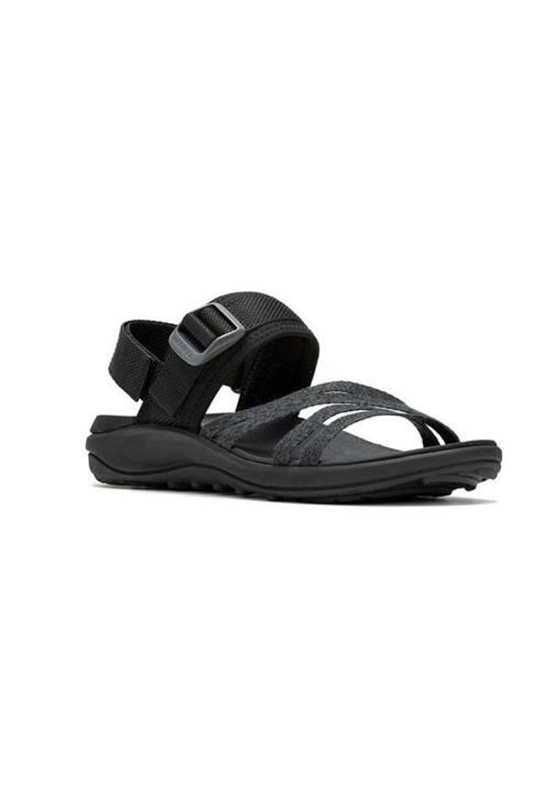 Buty trekkingowe damskie Merrell District 4. Kolor: czarny. Materiał: materiał, skóra, syntetyk. Szerokość cholewki: normalna