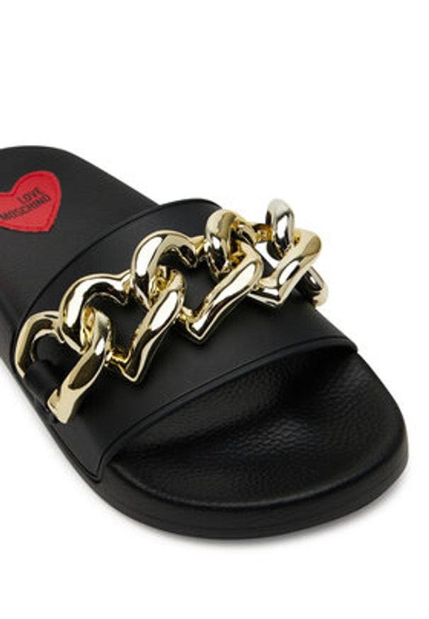 Love Moschino - LOVE MOSCHINO Klapki JA28132G1MI16000 Czarny. Kolor: czarny