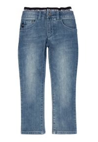 Emporio Armani Jeansy 3H4J17 4DFNZ 0942 Granatowy Slim Fit. Kolor: niebieski. Materiał: jeans #1
