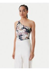 NORMA KAMALI Body KK125XPL027670 Kolorowy Slim Fit. Materiał: syntetyk. Wzór: kolorowy