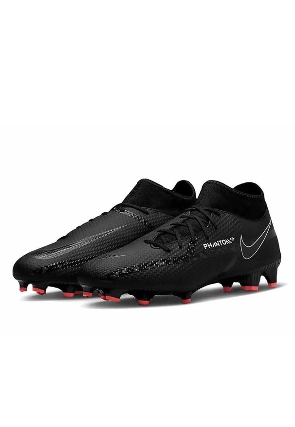 Buty do Piłki Nożnej Nike Phantom GT2 Academy DF FG/MG na trawę. Kolor: czarny. Sport: piłka nożna