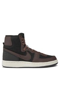 Nike Sneakersy Terminator High Se FD0654 001 Brązowy. Kolor: brązowy. Materiał: materiał #1