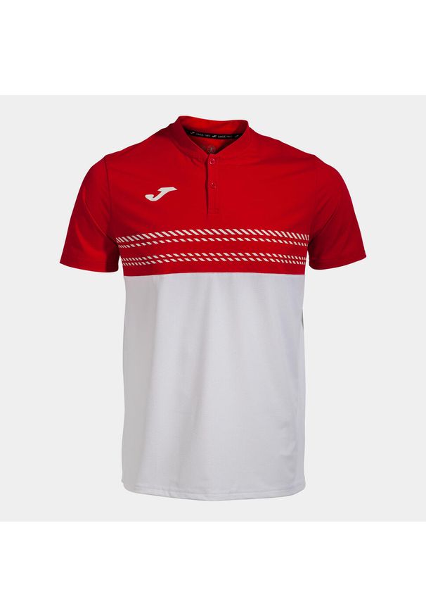 Koszulka treningowa męska Joma Smash. Kolor: czerwony, wielokolorowy, biały. Materiał: poliester. Długość rękawa: krótki rękaw. Długość: krótkie