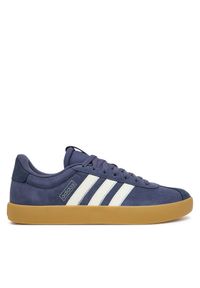 Adidas - adidas Sneakersy VL Court 3.0 JP5289 Granatowy. Kolor: niebieski. Materiał: zamsz, skóra