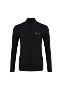 Bluza trekkingowa damska Berghaus 24/7 Tech Tee LS HZ. Kolor: czarny