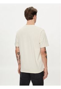 Pepe Jeans T-Shirt Clement PM509220 Beżowy Regular Fit. Kolor: beżowy. Materiał: bawełna