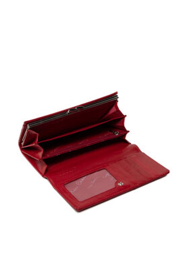 Pierre Cardin Portfel 06 ITALY 100 Czerwony. Kolor: czerwony. Materiał: skóra