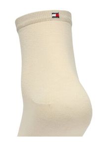 TOMMY HILFIGER - Tommy Hilfiger Skarpety krótkie 373001001 Beżowy. Kolor: beżowy. Materiał: bawełna #2