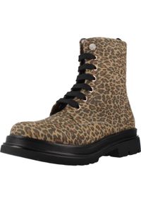 Buty ASSO AG17635 Nadruk zwierzęcy. Kolor: wielokolorowy. Materiał: syntetyk, tkanina. Wzór: nadruk, motyw zwierzęcy. Styl: sportowy. Sport: turystyka piesza