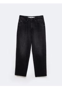 Big-Star - Jeansy męskie loose czarne Isaac Workwear 914. Okazja: na co dzień. Stan: podwyższony. Kolor: czarny. Styl: sportowy, casual #6