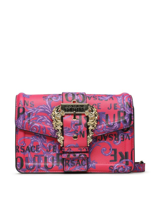 Torebka Versace Jeans Couture 74VA4BF1 ZS597 PR5. Kolor: różowy. Materiał: skórzane