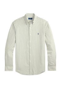 Polo Ralph Lauren Koszula 710B15595009 Zielony Custom Fit. Typ kołnierza: polo. Kolor: zielony. Materiał: bawełna #5