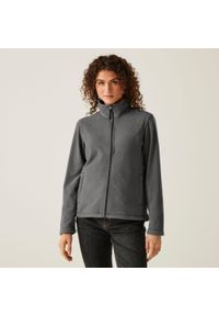 Regatta - Polar roboczy damski Micro Full Zip. Kolor: szary. Materiał: polar. Sport: turystyka piesza #1
