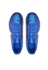 Nike Buty do piłki nożnej Jr Legend 10 Academy FG/MG DV4348 400 Niebieski. Kolor: niebieski. Materiał: skóra #4