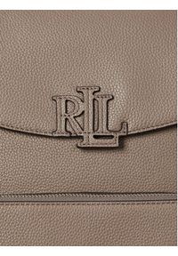 Lauren Ralph Lauren - LAUREN RALPH LAUREN Plecak Medium Cameryn 431969355003 Brązowy. Kolor: brązowy. Materiał: skóra