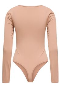 only - ONLY Body Frida 15343926 Beżowy Slim Fit. Kolor: beżowy. Materiał: syntetyk #8
