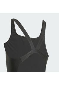 Adidas - Kostium do pływania V-back Swimsuit Kids. Kolor: czarny