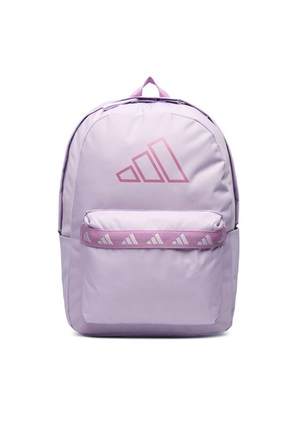 Adidas - adidas Plecak adidas Classic Tape JX9076 Fioletowy. Kolor: fioletowy. Materiał: materiał