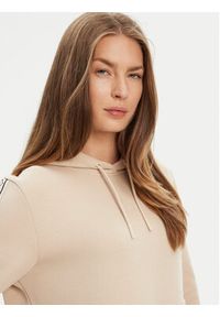 Guess Bluza V4YQ11 KB3P2 Beżowy Regular Fit. Kolor: beżowy. Materiał: syntetyk #4