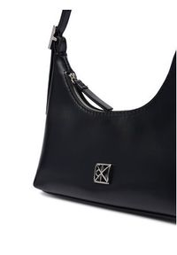 Calvin Klein Torebka Emblm Hw Lthr Mini LV04F3263G Czarny. Kolor: czarny. Materiał: skórzane #4