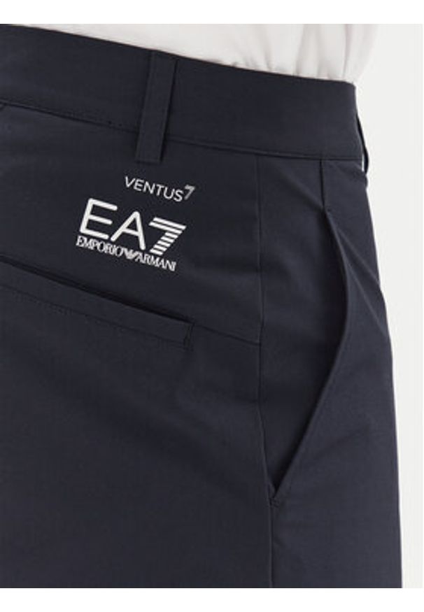 EA7 Emporio Armani Szorty sportowe 7M000194 AF14589 UB102 Granatowy Regular Fit. Kolor: niebieski. Materiał: syntetyk