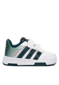 Adidas - Sneakersy adidas. Kolor: biały. Wzór: motyw z bajki