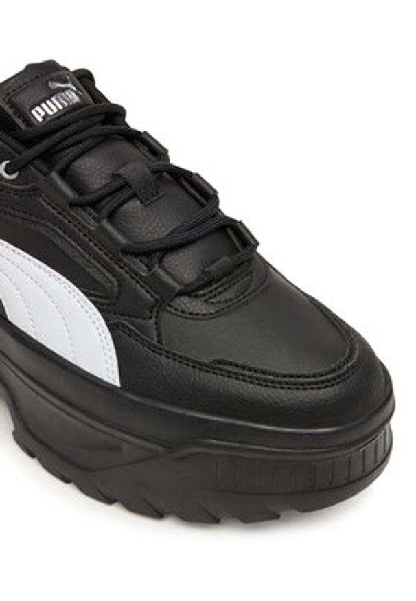 Puma Sneakersy Karmen X TRA 400369 07 Czarny. Kolor: czarny. Materiał: skóra