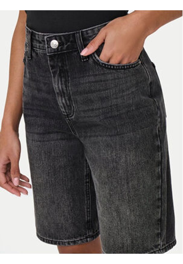 only - ONLY Szorty jeansowe Sonny 15256709 Szary Regular Fit. Kolor: szary. Materiał: bawełna