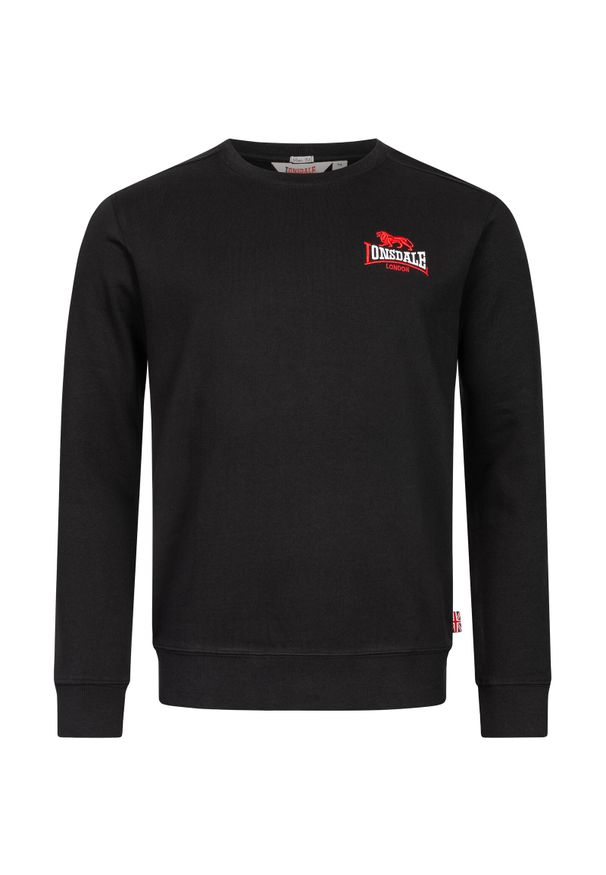 Bluza z okrągłym dekoltem Lonsdale Lympstone. Kolor: czarny