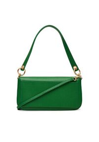 Calvin Klein Torebka Minimal Monogram Shoulder Pouch LV04K3161G Zielony. Kolor: zielony. Materiał: skórzane