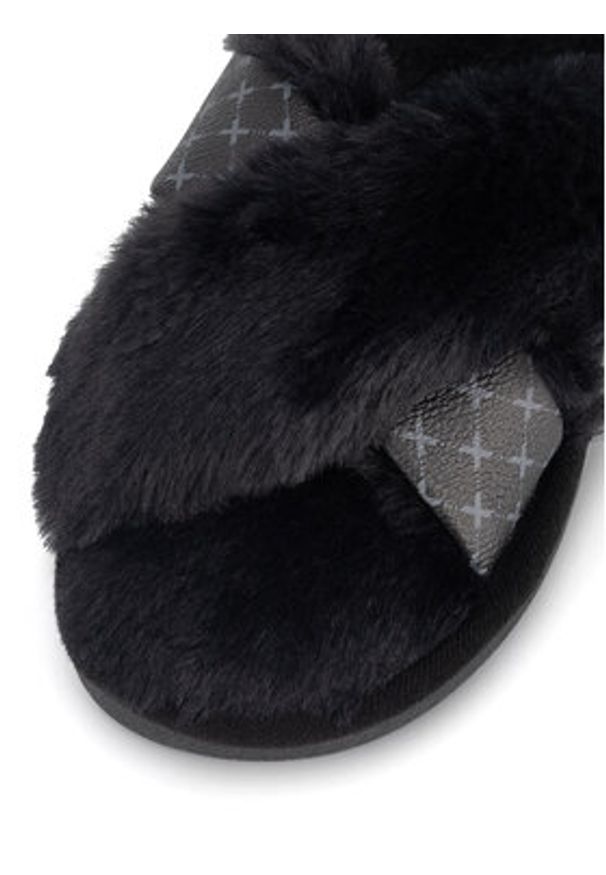 MEXX Kapcie MI002004343W Czarny. Kolor: czarny. Materiał: materiał