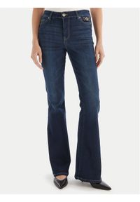Fracomina Jeansy FP25WVA012D46093 Granatowy Bootcut Fit. Kolor: niebieski