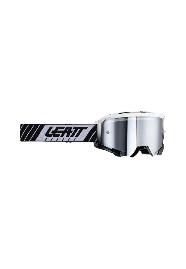 LEATT - Gogle rowerowe MTB Enduro dla dorosłych Leatt Velocity 4.5 IRIZ V23. Kolor: czarny
