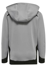 Bluza z kapturem dla dzieci Hummel hmlLEAD. Typ kołnierza: kaptur. Kolor: szary