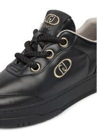 Liu Jo Sneakersy Me 04 BA5039 PX625 Czarny. Kolor: czarny. Materiał: skóra