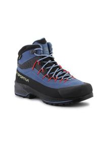 LA SPORTIVA - Buty do chodzenia damskie La Sportiva Tx4 Evo Mid W's Gtx. Zapięcie: sznurówki. Kolor: fioletowy. Materiał: tkanina, skóra, materiał, syntetyk. Szerokość cholewki: normalna. Sport: turystyka piesza