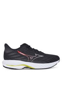 Mizuno Buty do biegania Wave Rider 28 J1GC2403 Czarny. Kolor: czarny. Materiał: materiał. Model: Mizuno Wave