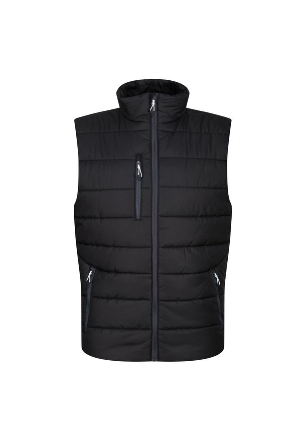 Regatta - Męski Ocieplacz Termiczny Navigate. Kolor: szary, fioletowy, wielokolorowy, czarny. Sport: turystyka piesza