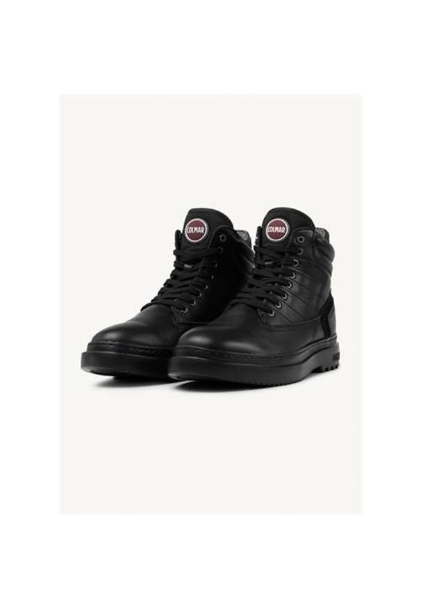 Buty do chodzenia męskie Colmar Snower Premium. Wysokość cholewki: za kostkę. Zapięcie: sznurówki. Kolor: czarny. Materiał: guma, skóra, zamsz, nylon, materiał, syntetyk. Szerokość cholewki: normalna. Sport: turystyka piesza