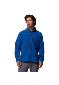 columbia - Polar turystyczny męski Fast Trek II Full Zip Fleece. Kolor: niebieski. Materiał: poliester. Sport: turystyka piesza