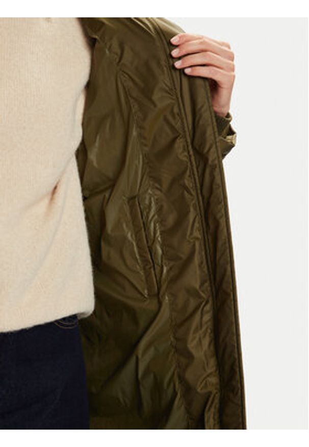 Marc O'Polo Kurtka puchowa 509 0329 71095 Zielony Regular Fit. Typ kołnierza: polo. Kolor: zielony. Materiał: syntetyk