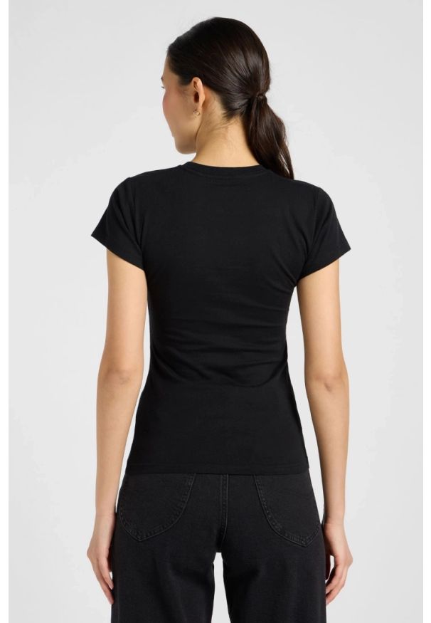 Lee - DAMSKA KOSZULKA LEE SLIM TEE BLACK 112371878