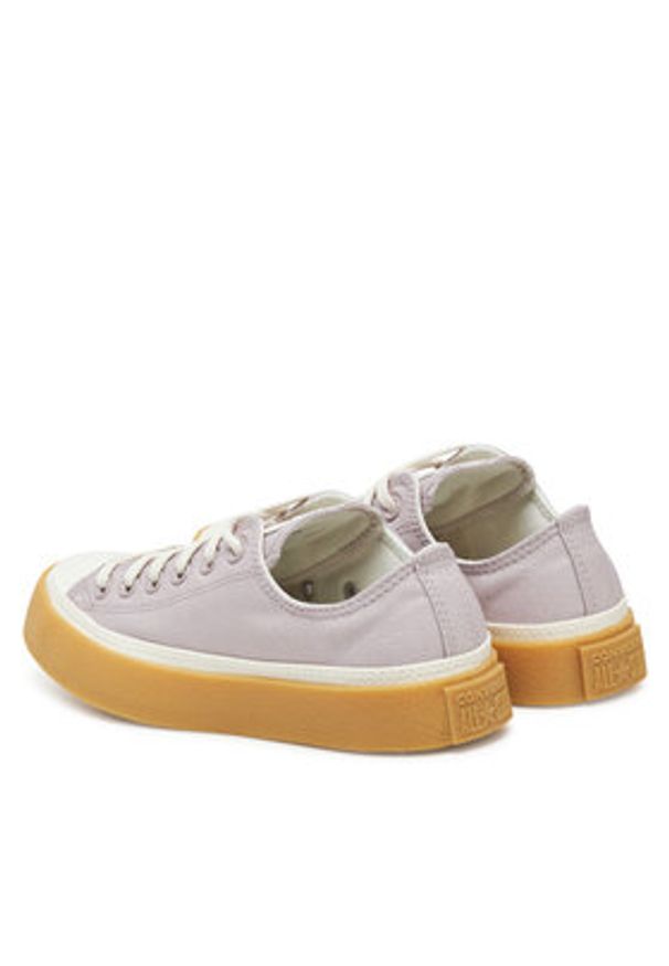 Converse Tenisówki Chuck Taylor All Star Retro Rubber A10697C Fioletowy. Kolor: fioletowy. Materiał: materiał. Styl: retro