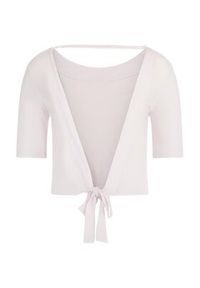 Guess Bluzka W3GI28 K68D2 Biały Boxy Fit. Kolor: biały. Materiał: wiskoza #4