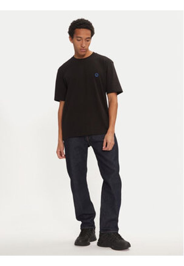 Hugo T-Shirt Niley 50519984 Czarny Regular Fit. Kolor: czarny. Materiał: bawełna
