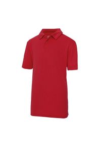 JUST COOL - Koszulka Polo Dla Dzieci. Typ kołnierza: polo. Kolor: czerwony