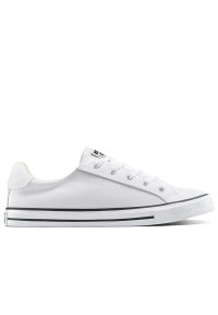 Buty Converse Chuck Taylor All Star Dainty Lucy A12951C- białe. Kolor: biały. Materiał: guma, materiał. Szerokość cholewki: normalna. Wzór: aplikacja. Model: Converse All Star