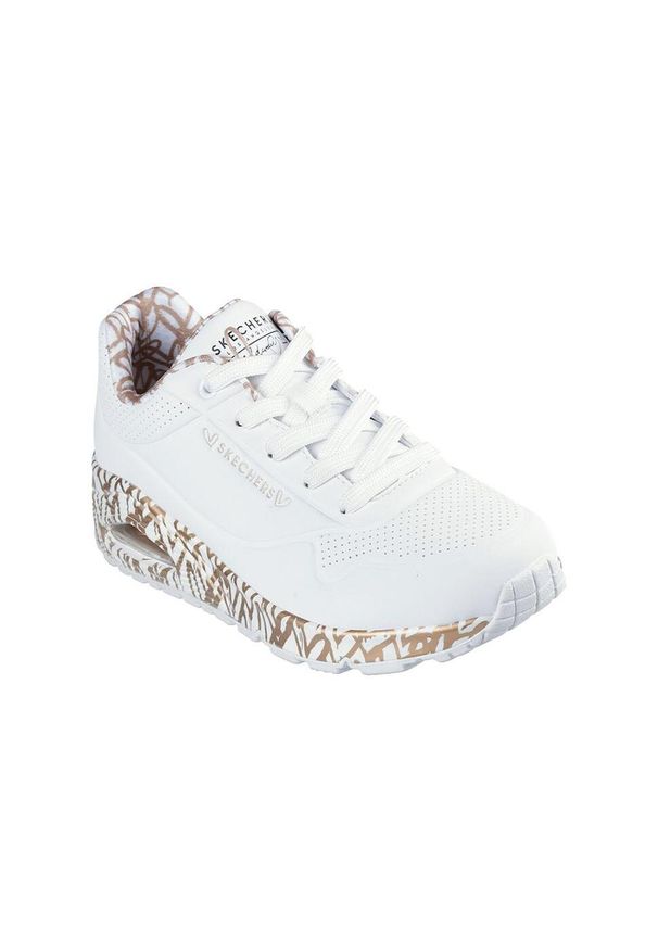 skechers - Buty sportowe damskie Skechers Uno - Loving Love. Kolor: żółty, biały, wielokolorowy